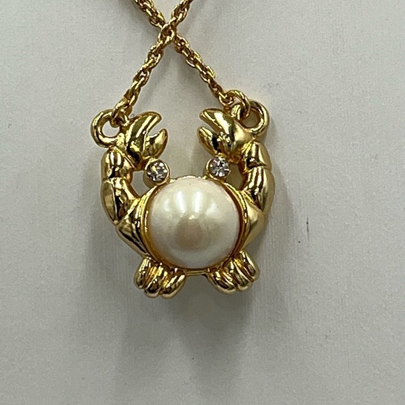 NWT Kate Spade New York Make A Splash Cream Pearl Pendant Gold Tone Necklace - Picture 6 of 13